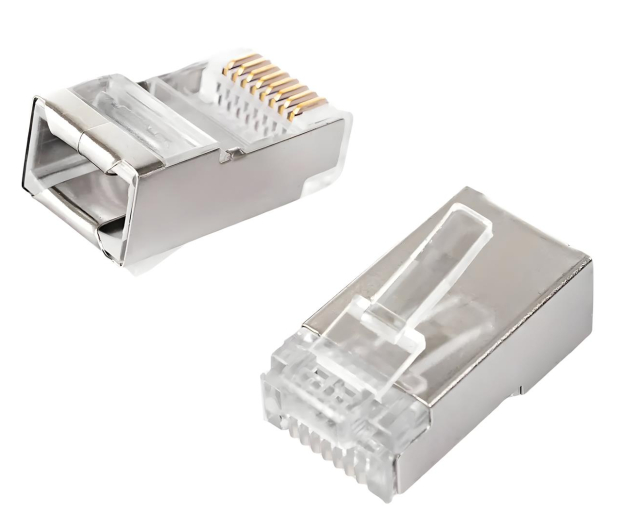 Spacetronik Wtyk sieciowy RJ45 CAT 5e FTP 100 szt NC-RJ455FT-0 - 1265975 - zdjęcie 2